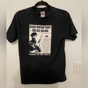 Black panther tshirt